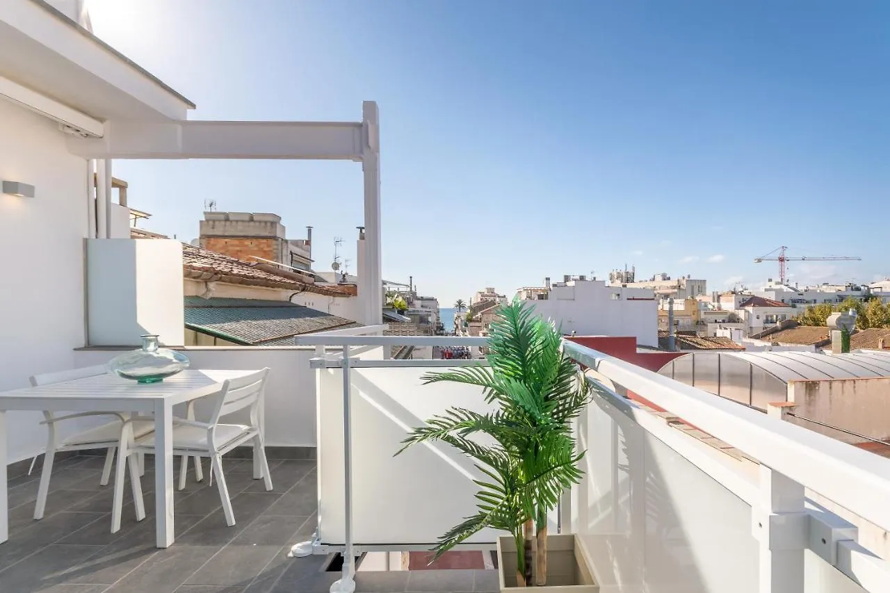 Apartment Beach Penthouse Sitges Rentals Spain